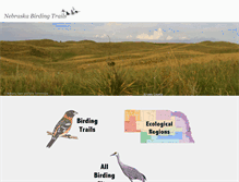 Tablet Screenshot of nebraskabirdingtrails.com